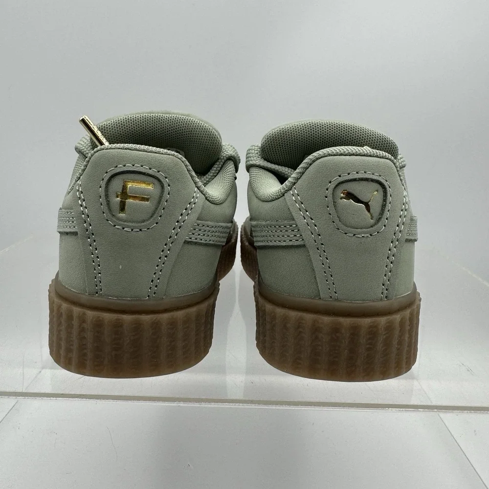 NEW Puma Creeper Phatty Nubuck Green Fog 399867.02 Size 1C Toddler Kids